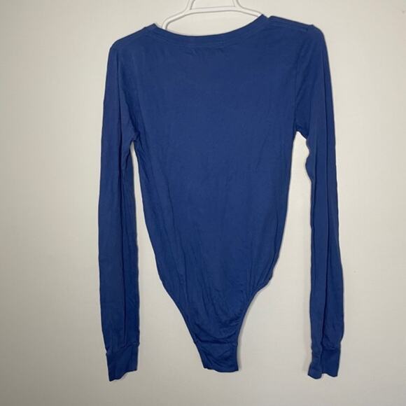 Wildfox Blue Graphic Bodysuit NWT Size S - Picture 3 of 5